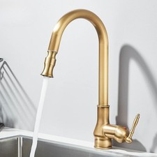 Rubinetto miscelatore acqua calda e fredda bagno da appoggio cucina ottone antico