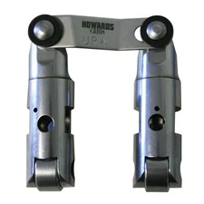Howards Lifter Pair 91191L; Pro Max Direct Lube Solid Roller for BBC L Offset