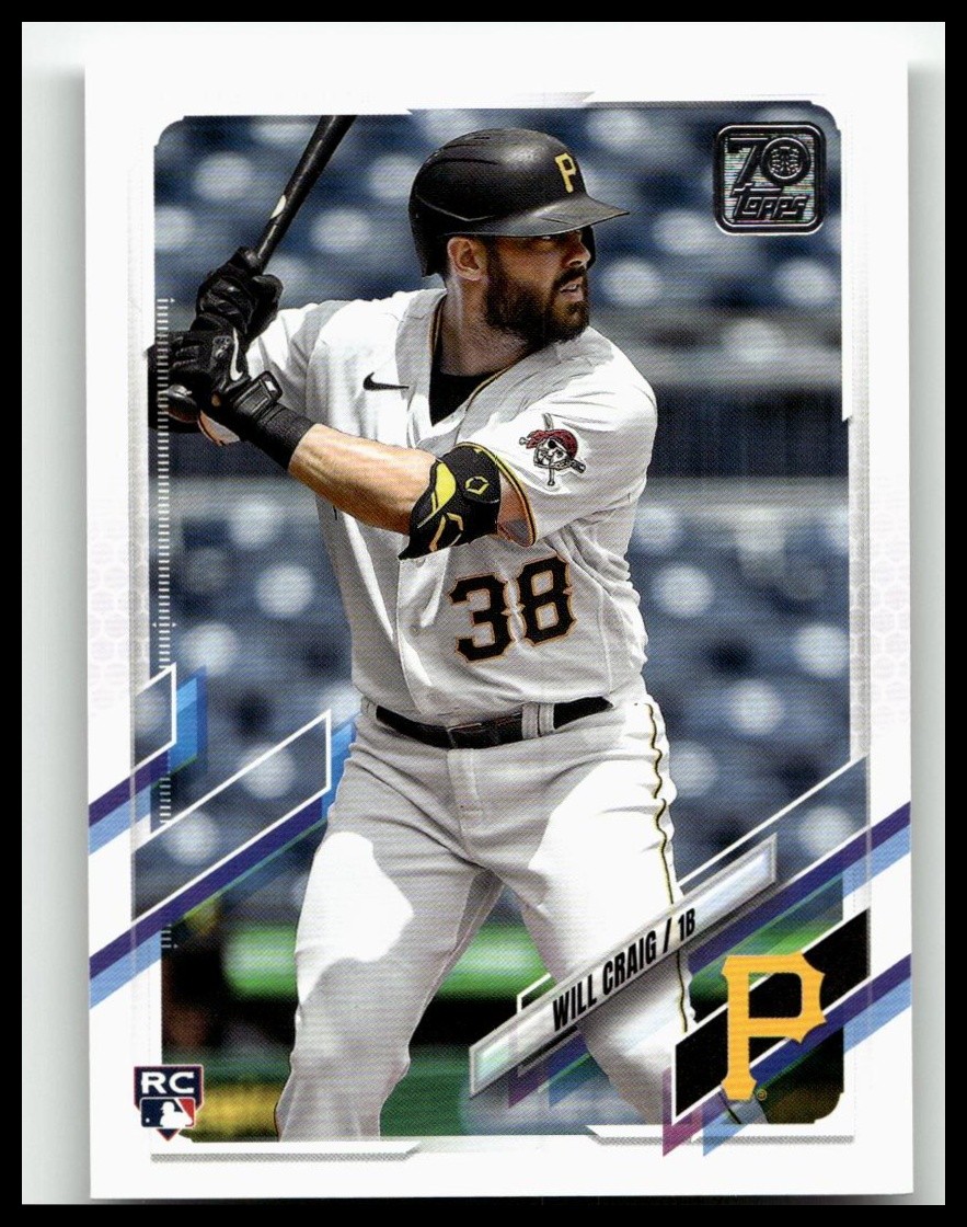 2021 Topps Update #US237 Will Craig Pittsburgh Pirates Rookie