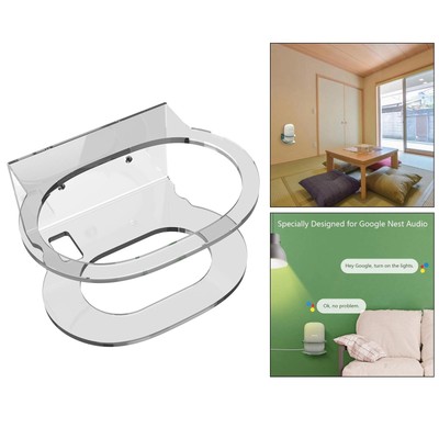 Kompakte Kleine Stabile Wand Regal Halter Acryl Für  Nest Audio