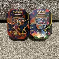 Pokemon Mega Charizard -Set of 2- Tins Sealed