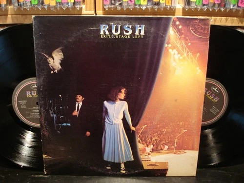 Rush – Exit...Stage Left  ~ Vintage LP  Mercury – SRM-2-7001