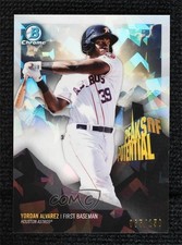 2018 Bowman Chrome Peaks of Potential Atomic Refractor /150 Yordan Alvarez 0d44