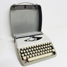 Vintage Adler Tippa 1 Portable Typewriter with Hard Case