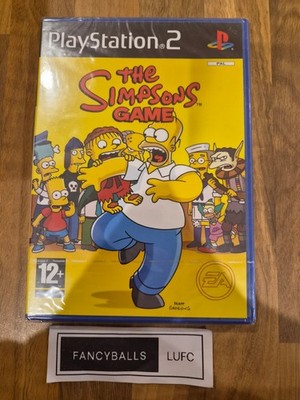 The Simpsons Spiel Factory Sealed - Playstation 2 PS2 UK PAL