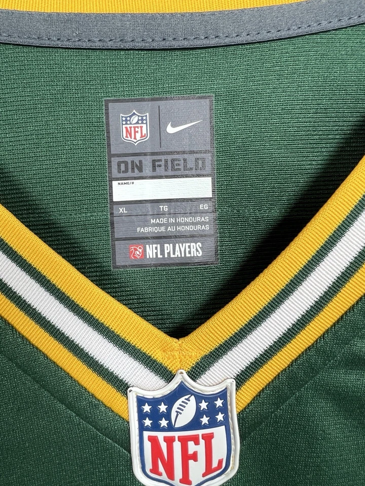 Camiseta Nike Green Bay Packers Jordy Nelson On Field NFL para mujer XL auténtica Foto 4 de 4