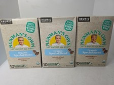 Newman's Own Organic Special Blend Medium Roast Coffee 30 K-Cup. Exp.9/27