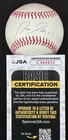 JOSE RAMIREZ signed OML Snow White Baseball JSA COA CJ44451 CLEVELAND GUARDIANS