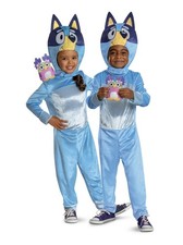 Bluey With Chattermax Costume Unisex Official Bluey Character Outfit Sz 2T