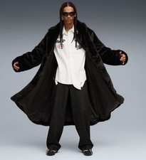 PUMA A$Ap Rocky X  Flacko Fur Button Up Coat ...