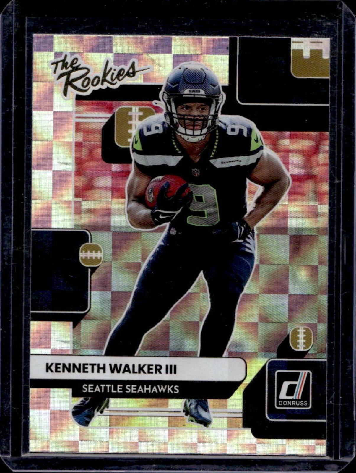 2022 Donruss Kenneth Walker III The Rookies Rookie RC #TR-18 Seahawks