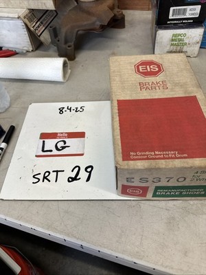 EIS Remanufactured Brake Shoes, ES370
