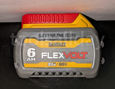Genuine DEWALT DCB606 6Ah 20V/60V MAX FLEXVOLT Lithium-ion Battery 6.0Ah