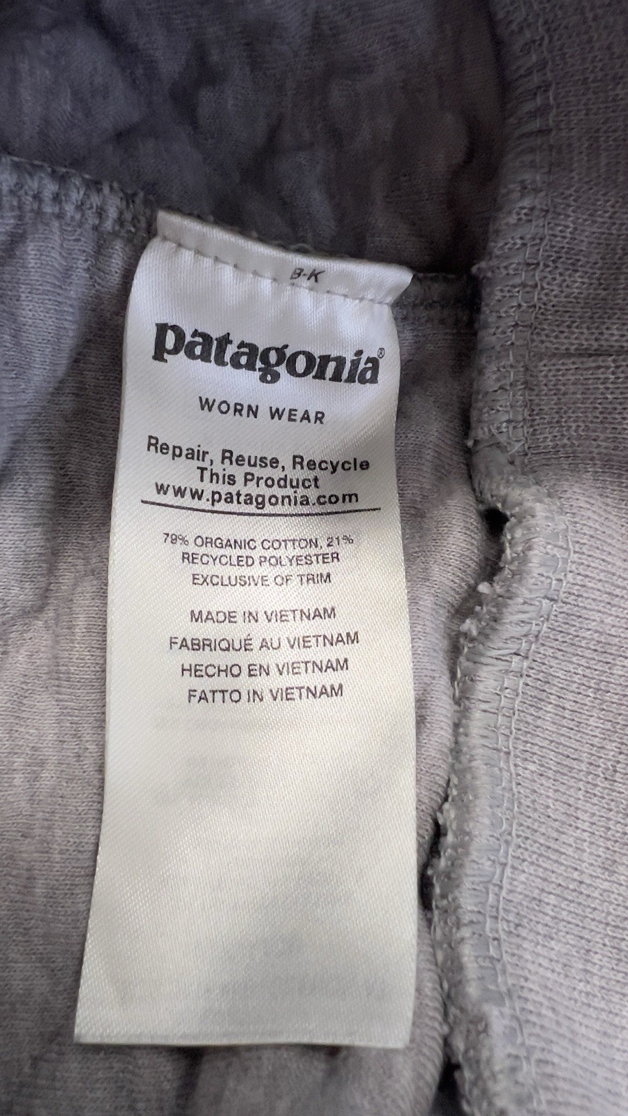Patagonia Women's Organic Cotton Quilt Snap-T Pullover Gray/Blue M Gorpcore Hike thumbnail 6