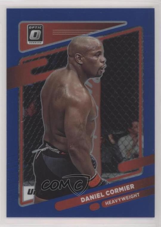 2022 Panini Donruss Optic UFC Blue Prizm 94/99 Daniel Cormier #93 1u6
