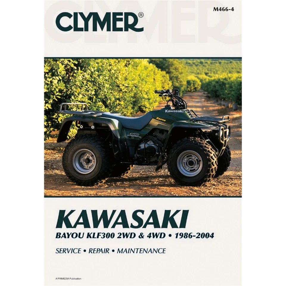 Manual Clymer para Kawasaki KLF300 Bayou CM4664 Foto 2 de 4