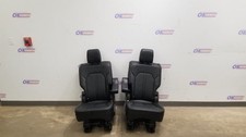 19 Ford Expedition Platinum 2nd Middle Row Seat Set Pair Black Leather Heated