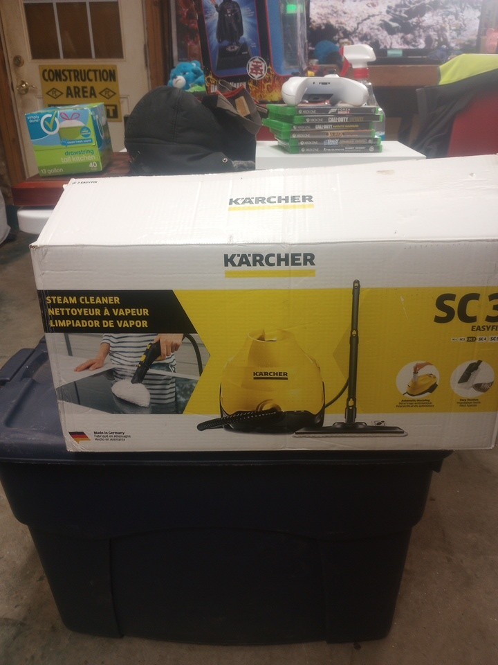 Karcher SC3 Steam Cleaner W Attachments Multi Purpose Power Steamer NEW GERMANY