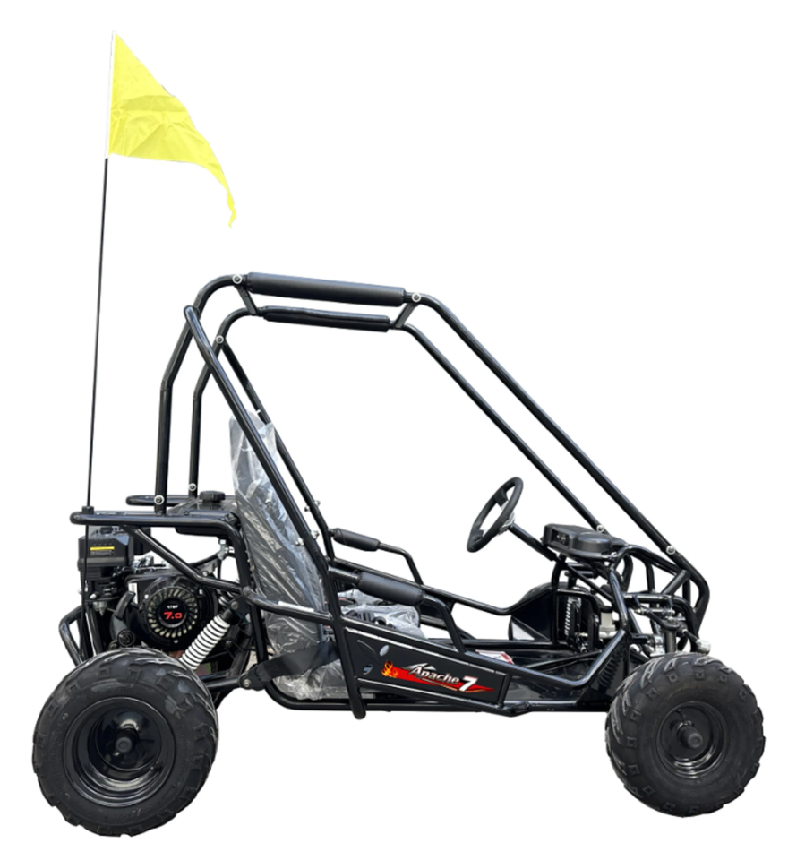 TrailMaster Apache 7 Go-Kart – 212cc Off-Road Go-Kart with CVT & Dual ...