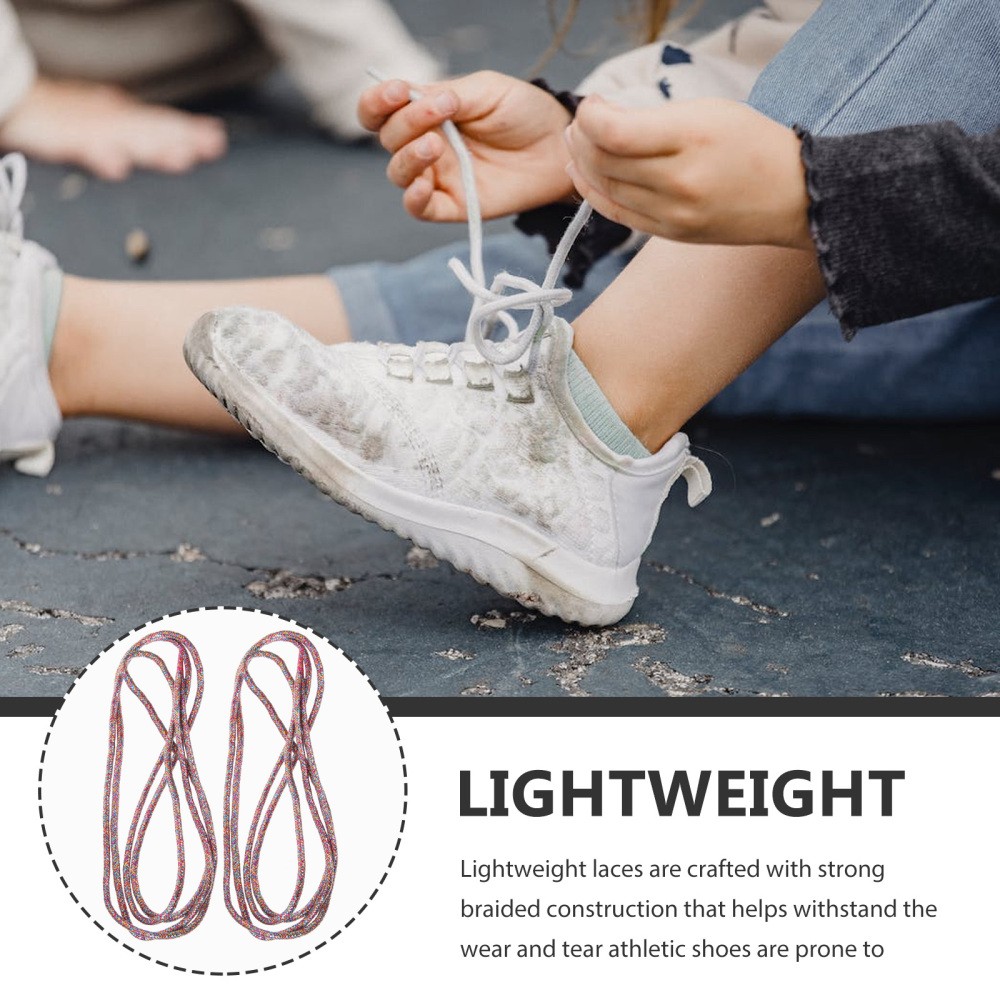 APL 1 Paio Lacci Scarpe Ricambio Sneakers Scarpe Lacci Sportivi Lacci Rotondi