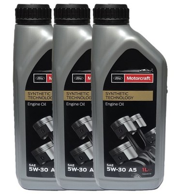 Ford Motorcraft 5W-30 Motoröl 3x1 Liter WSS-M2C913-C ersetzt Formula F