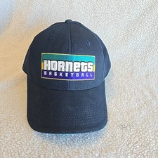 Vintage Charlotte Hornets Basketball Drew Pearson Marketing Adjustable Hat Cap 