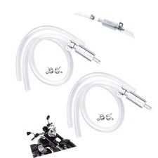 2pcs Brake Bleeder Kit, Brake Bleeder Hose One Way Check Valve Tube Bleeding ...