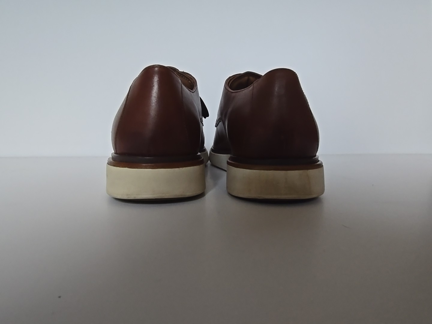 SAOLA Allen Edmonds Carson uomo pelle ibrida stringata derby 12 D peperoncino