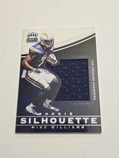 2017 Panini Preferred Jumbo Rookie Silhouette Jerseys Mike Williams #19 (MEM RC)