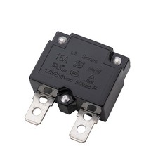 weelye 2Pcs 15A 125/250Vac 50Vdc Automatic Reset Relay Thermal Switch Small