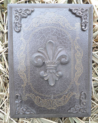 Tuscan plaque plastic garden casting plaque mold mould  6.25'' x 4.25'' x 1/2''