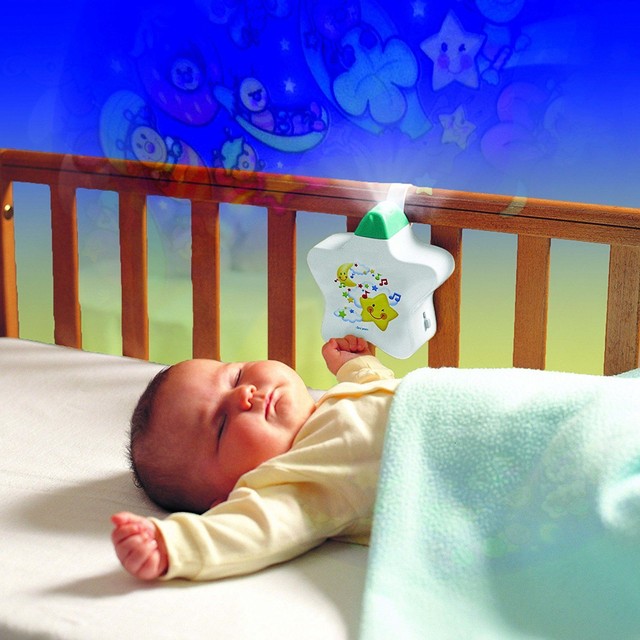 vtech cot mobile projector