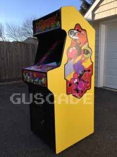 QBERT QUBES Arcade machine Full Size NEW Q*BERT Cubes Guscade