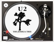 U2 Joshua Tree - 7"-12" DJ slipmat slip mat LP turntable record player