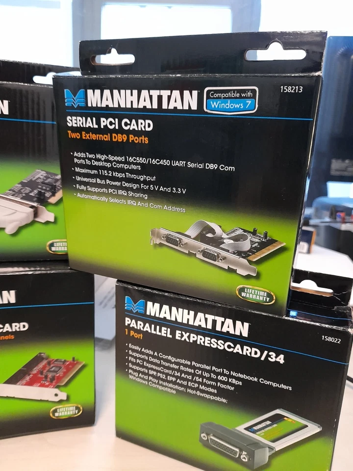 Stock varie schede PCI - floppy - firewire - parallele DB25 - serial DB9 - ATA - Immagine 2 di 4