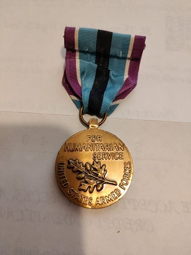 Military Medal for Humanitarian Service United States Armed Forces - A