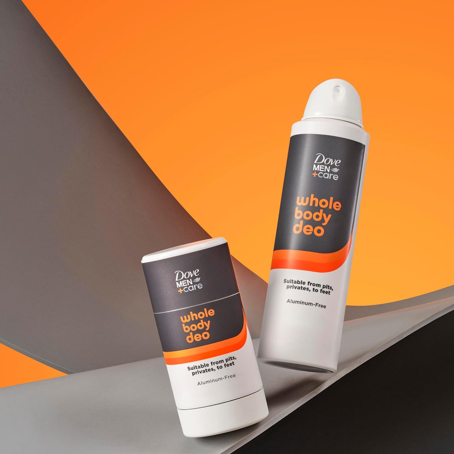 Dove Men+Care Whole Body Deo AluminumFree Deodorant Spray Shea Butter