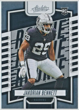 2023 Panini Absolute Football - Jakorian Bennett - Las Vegas Raiders - RC - #191
