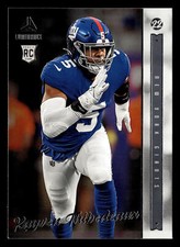 Kayvon Thibodeaux 2022 Panini Chronicles #214 New York Giants LUMINANCE ROOKIE