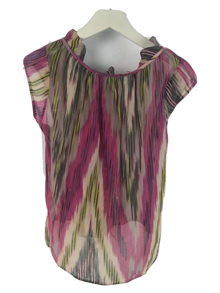 Nanette Lepore Purple Silk Twinset Jacket & Sleeveless Top Women's Size ...