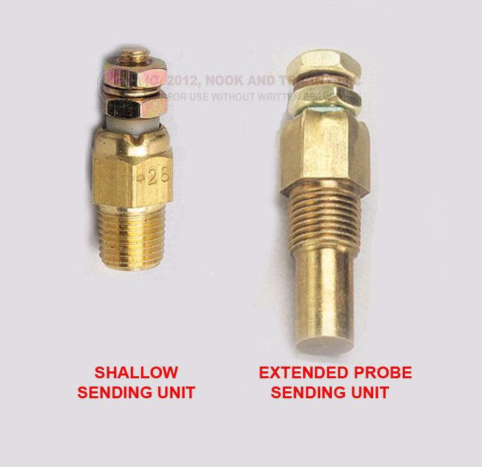 LS1 LS2 LS3 LS7 Coolant Water Temp Gauge Adapter Fitting 1/8" NPT