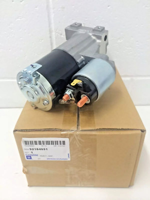 Genuine Holden Commodore V8 Starter Motor VE WM 2007- MAY 2008 92184951
