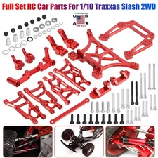 Metal Full Set RC Car Parts For 1/10 Traxxas SLASH 2WD/Rustler/Stampede/Bandit