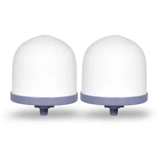 Replacement Ceramic Dome Water Filter 0.2 to 0.5 micron for Zen Systems 2 Pack