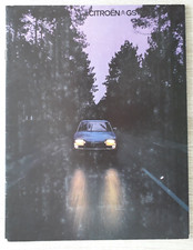 Citroen GS Range Brochure 1977 - Special Club Pallas GSX 2 Break