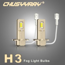 For Nissan Pathfinder 2001-2004 H3 Led Fog Lights Bulbs White 6500k 100w 2pcs