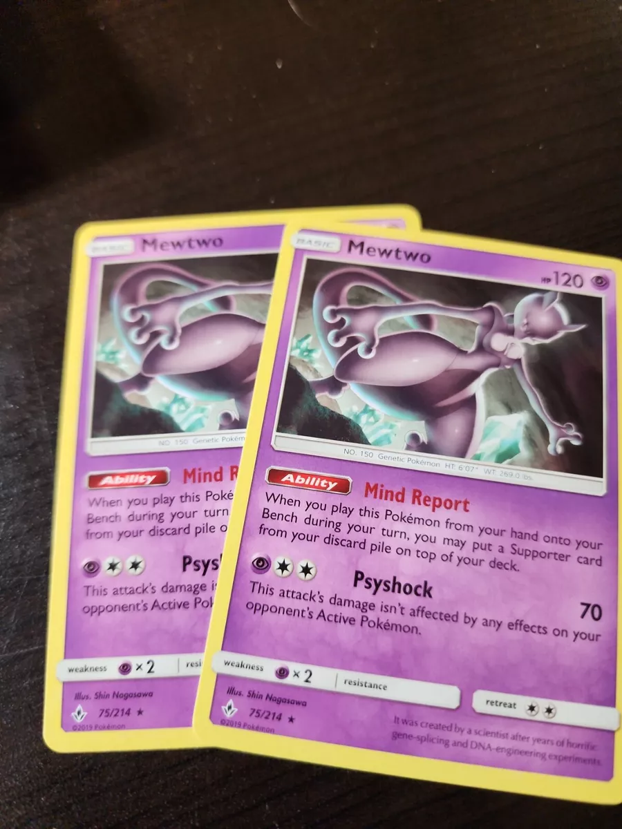 Mewtwo - Sun & Moon: Unbroken Bonds - Pokemon