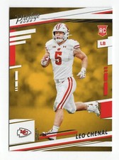 Leo Chenal 371 2022 Panini Prestige RC Rookie Kansas City Chiefs Card