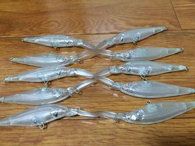NEW! Unpainted Crankbait Lure Body. Lure blank. #29