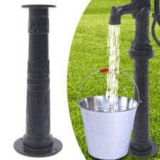 Pitcher Pump Base,hand Water Pump Stand Cast Iron Press Suction For Yard Garden